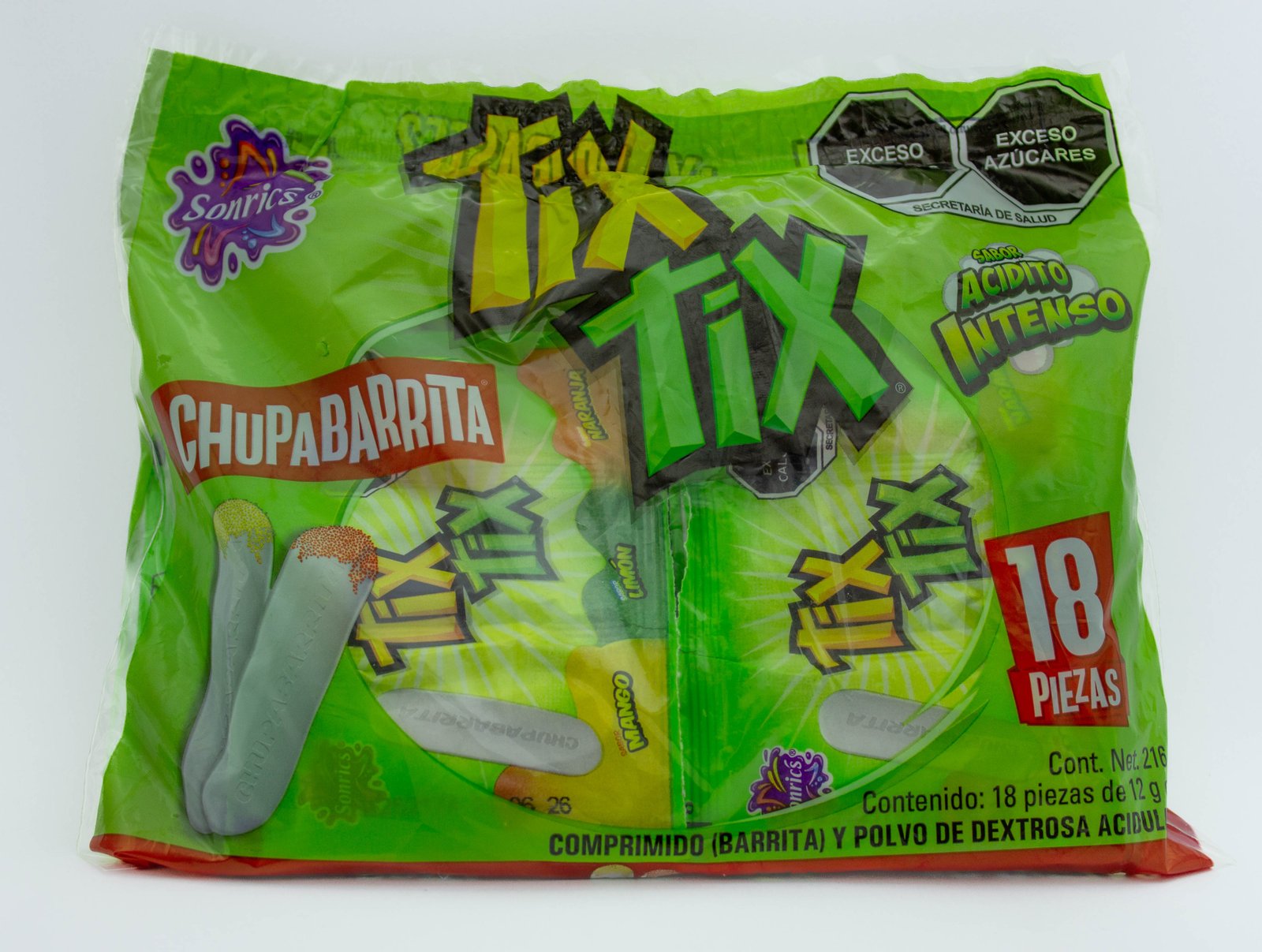 Chupa barrita Tix Tix