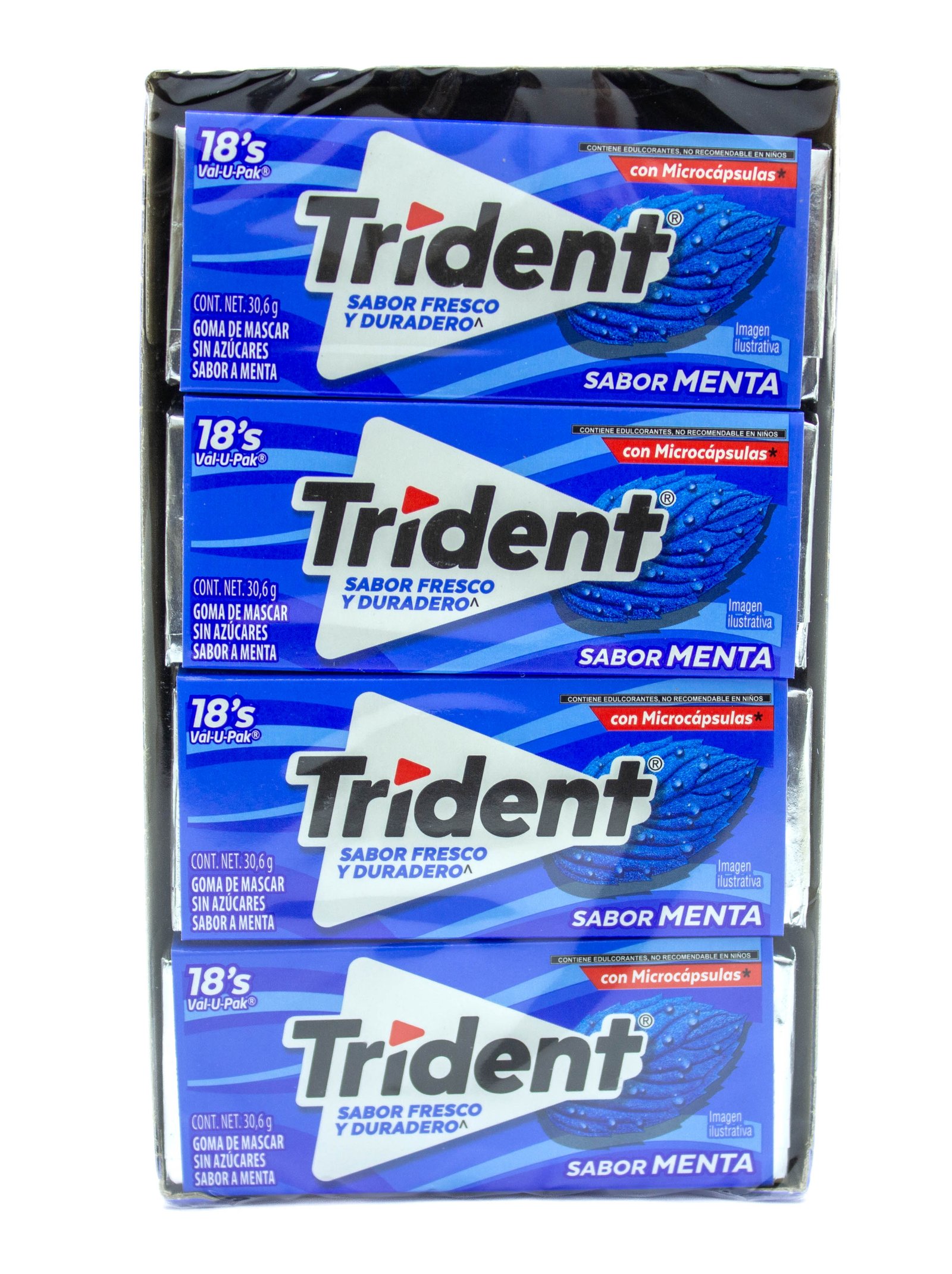 Trident 18´s Val-U-Pak (Menta)